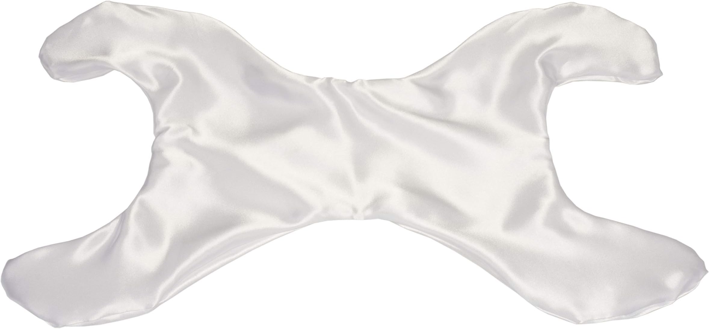 La Petite Satin White Pillow Case