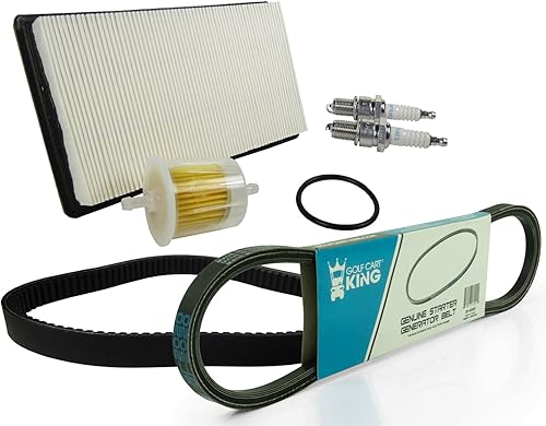 EZGO Marathon - Kit de afinación para carrito de golf a gas (91-94) con filtro de aceite/correa de arranque