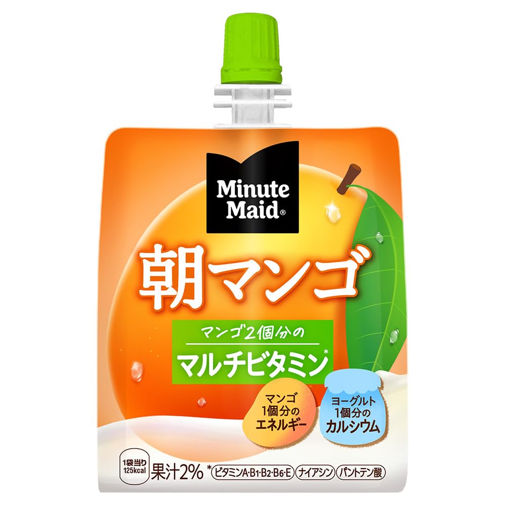 Amazon.co.jp: コカ・コーラ ミニッツ メイド 朝マンゴ ゼリー