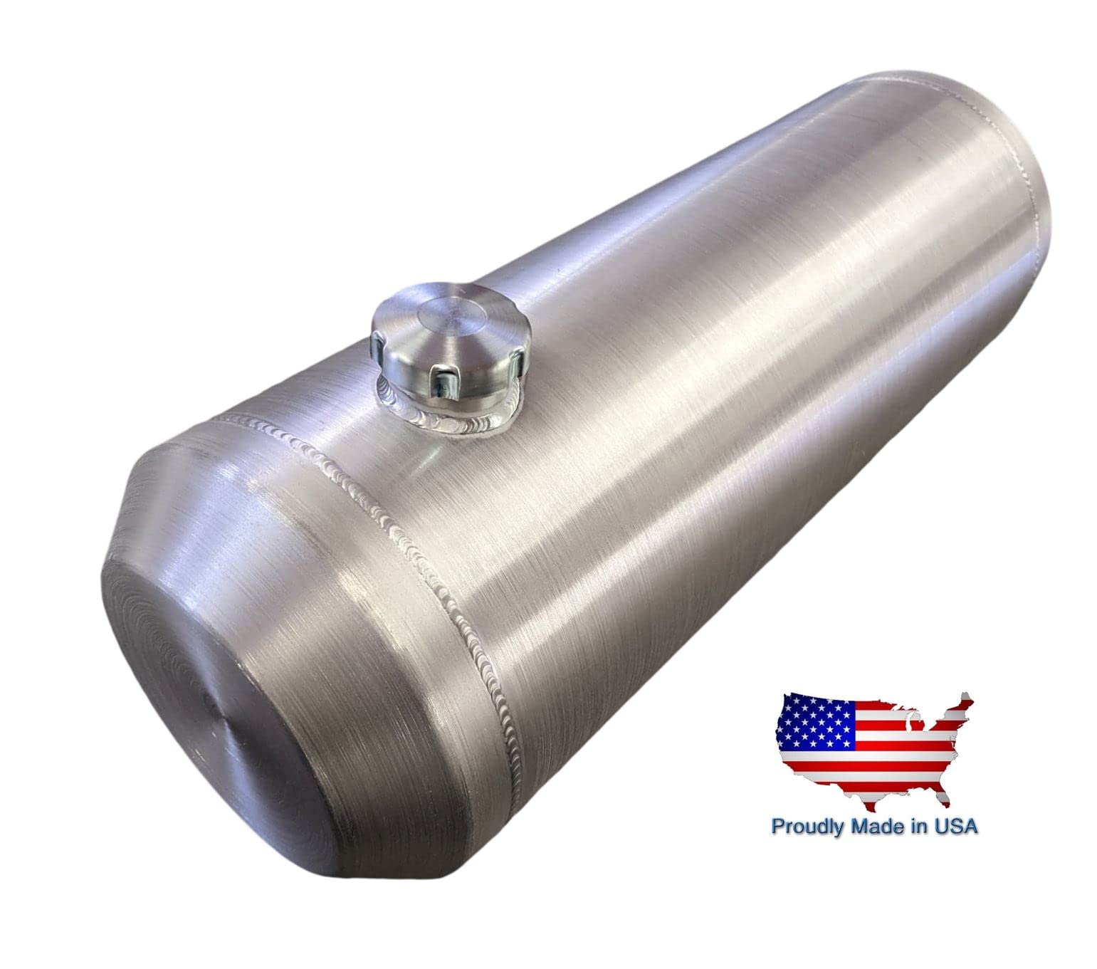 Buy 12x24 End Fill Round Spun Aluminum Tank 11 Gallon Dune Buggy