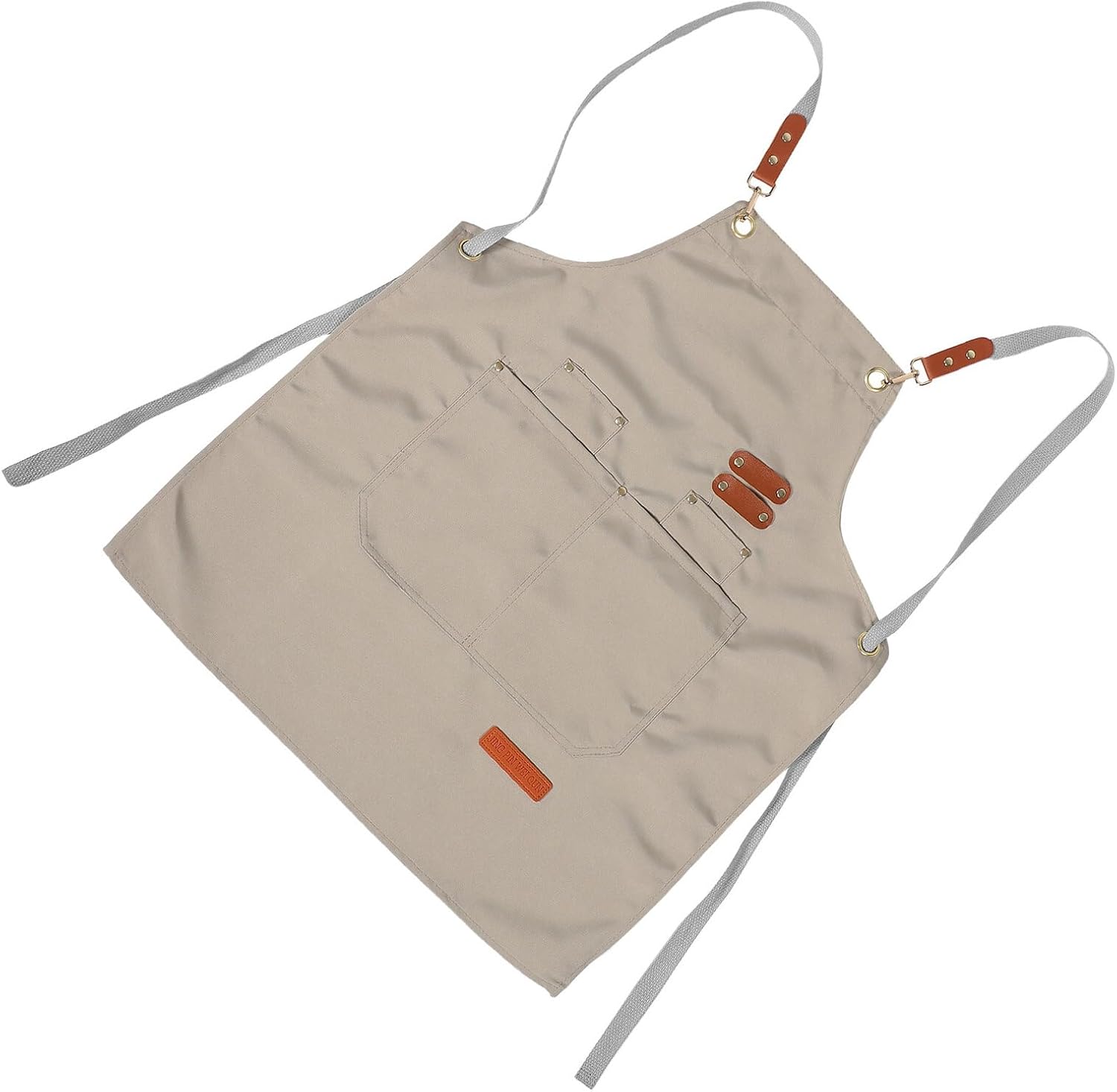 Waterproof Art Smock Apron for Boys, 60x50cm Waterproof Canvas with Pocket, Suitable for Painting, Baking, Preschool and Outdoor Crafts