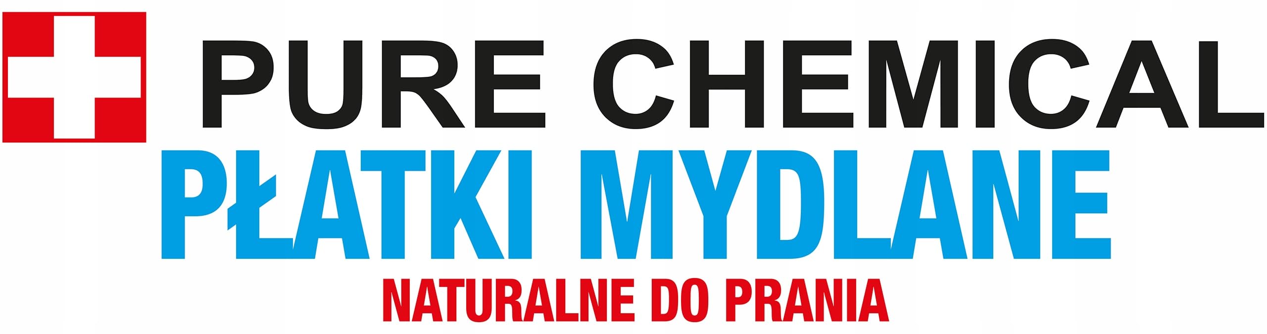 PURE CHEMICAL Płatki Mydlane Do Prania Mydło W Proszku Naturalne 3Kg (3kg)