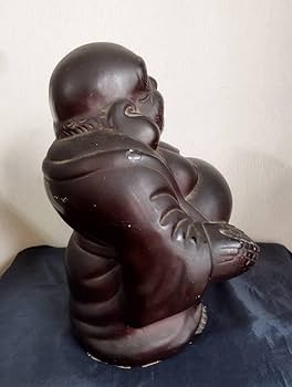 Amazon.co.jp: 布袋様 陶器 置物 七福神 寿光作 縁起物 オブジェ