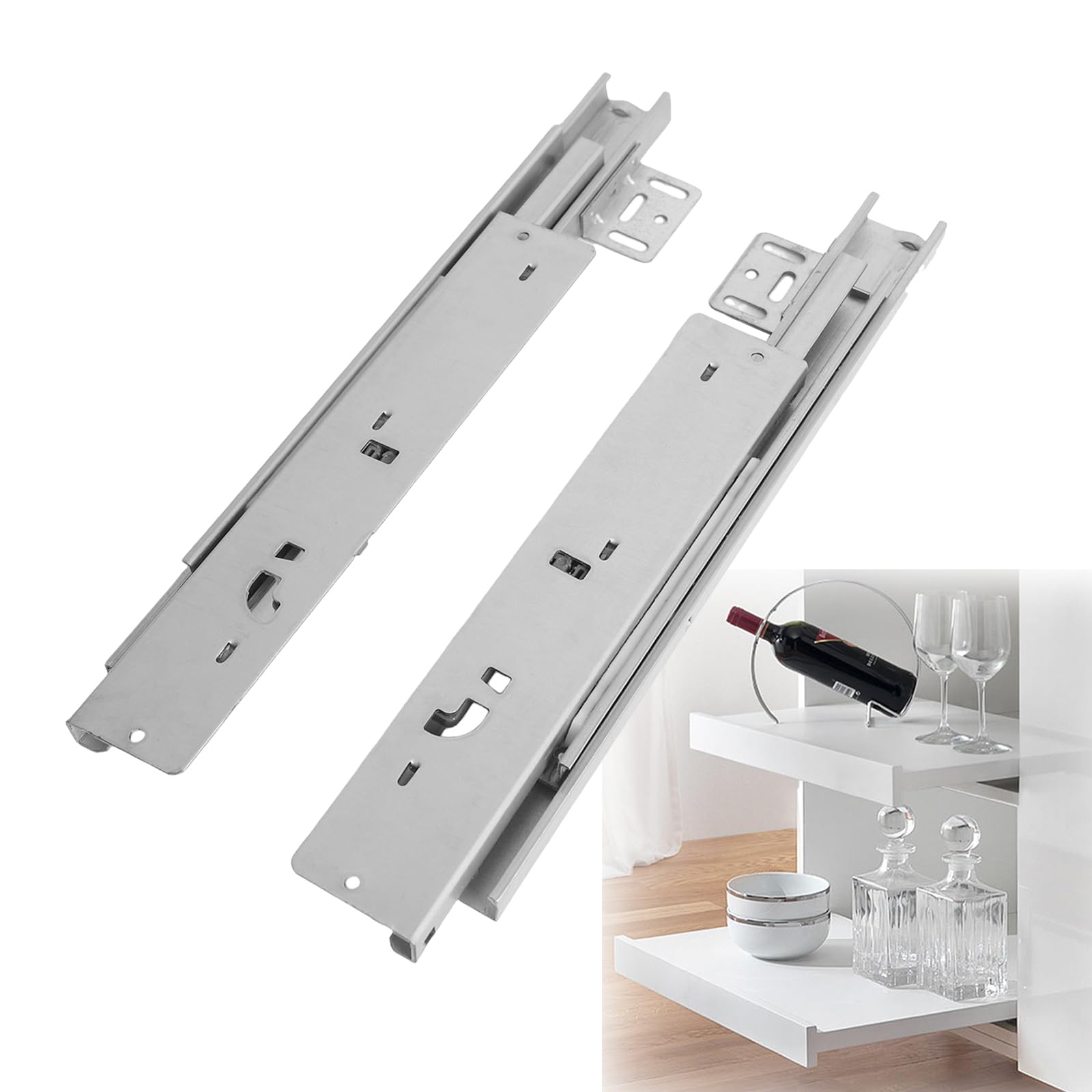 Glissières De Tiroir à Extension Complète Glissières De Guidage De