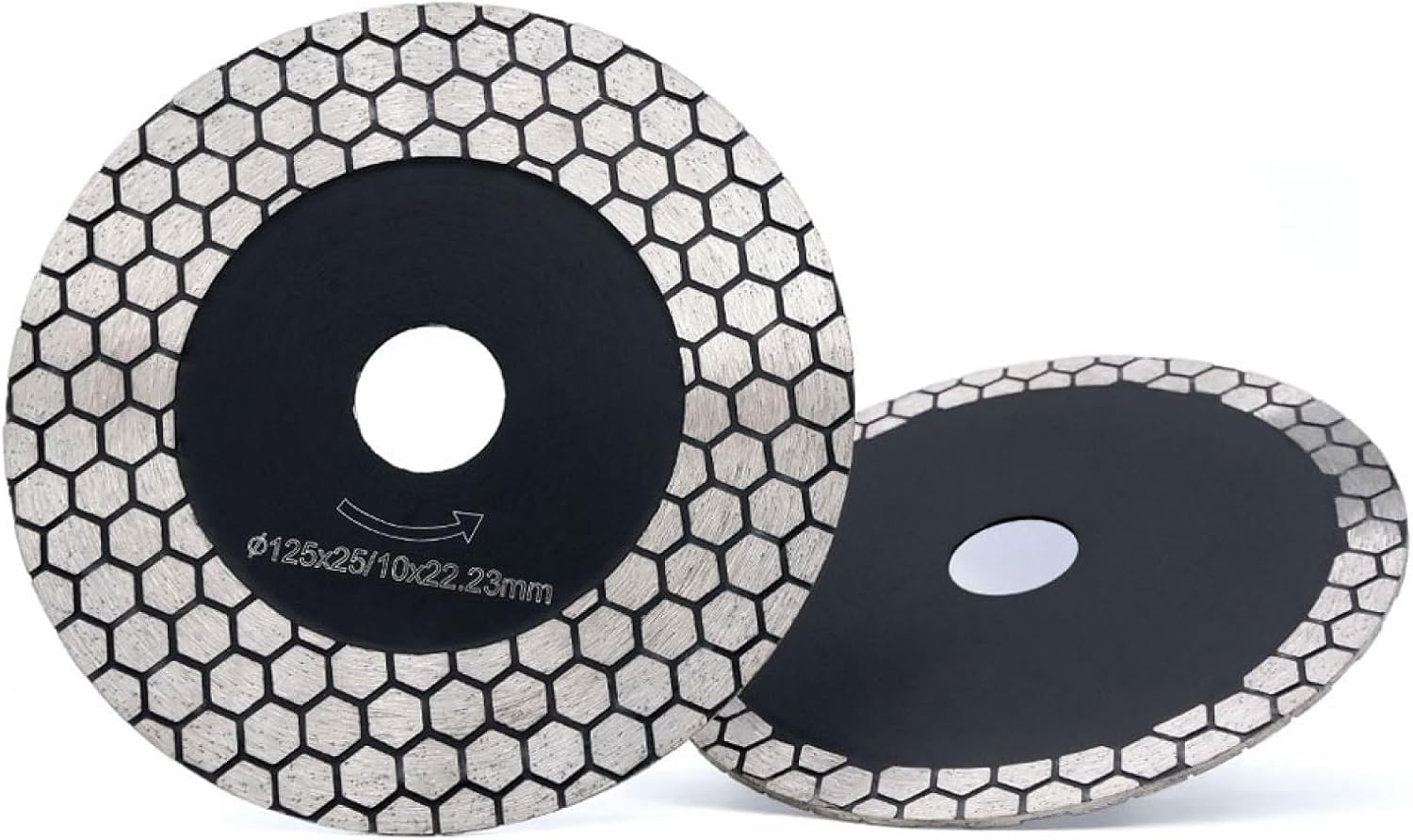 Discos de corte de diamante para amoladora angula 1 pieza de hoja de corte de diamante de 125 mm for cerámica, baldosas, porcelana, mármol, hoja de sierra de diamante de 5 pulgadas, disco de pulido fo