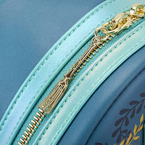 Loungefly Disney Stitch Plush Sherpa Borsa A Tracolla Doppia Tracolla, Multi, Mini - 6