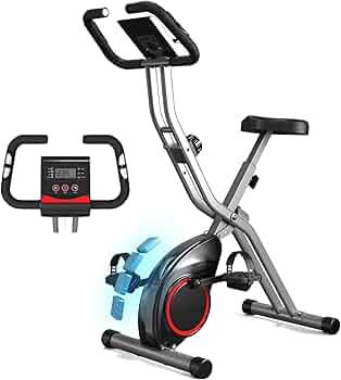 Amazon.co.jp: LINBOLUSA エアロバイク フィットネスバイク 折りたたみ