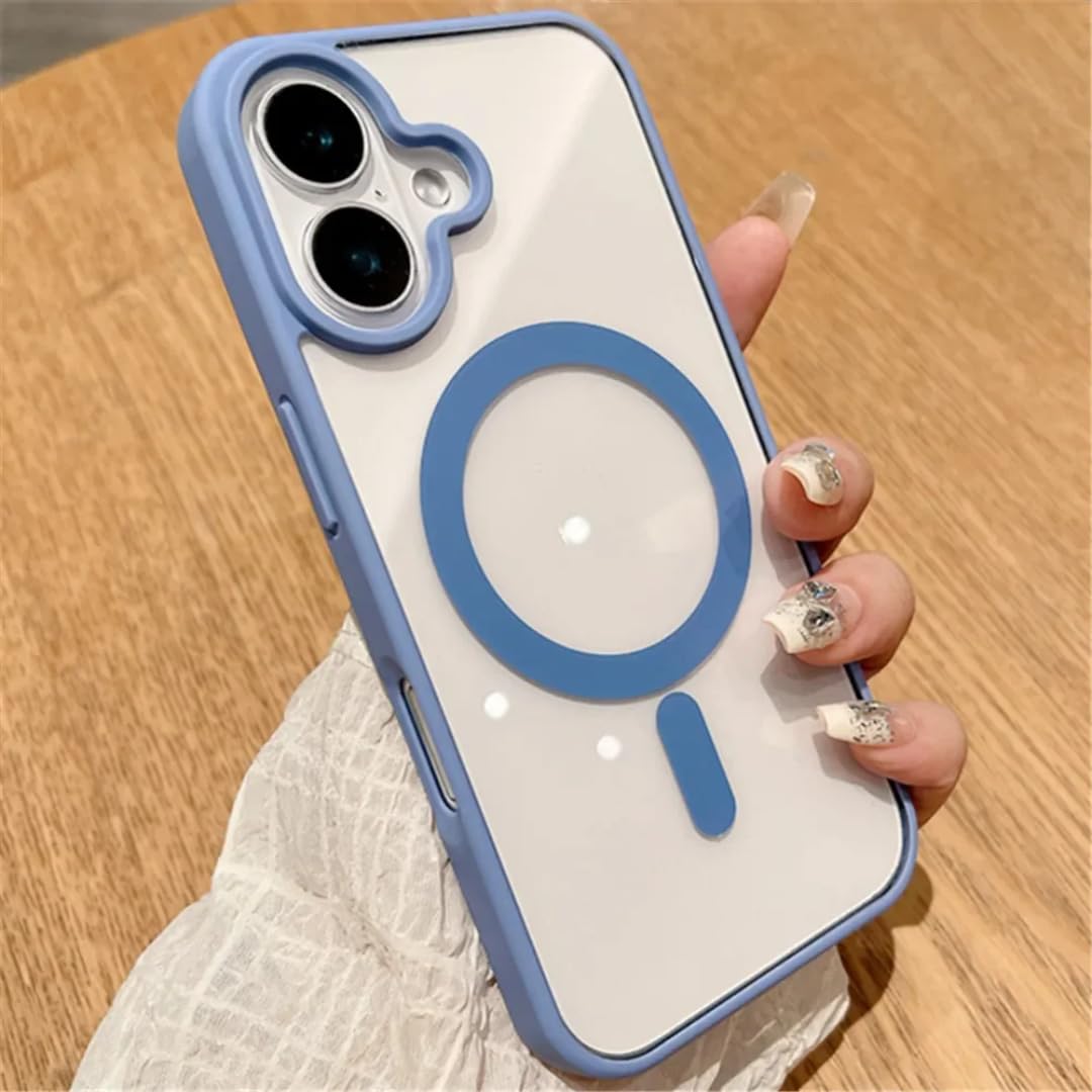 Apple iPhone 15ブルー箱充電器　カバーセットケース Amazon.co.jp: HJZSZX For iPhone 15用 ファッションクリアマグネット