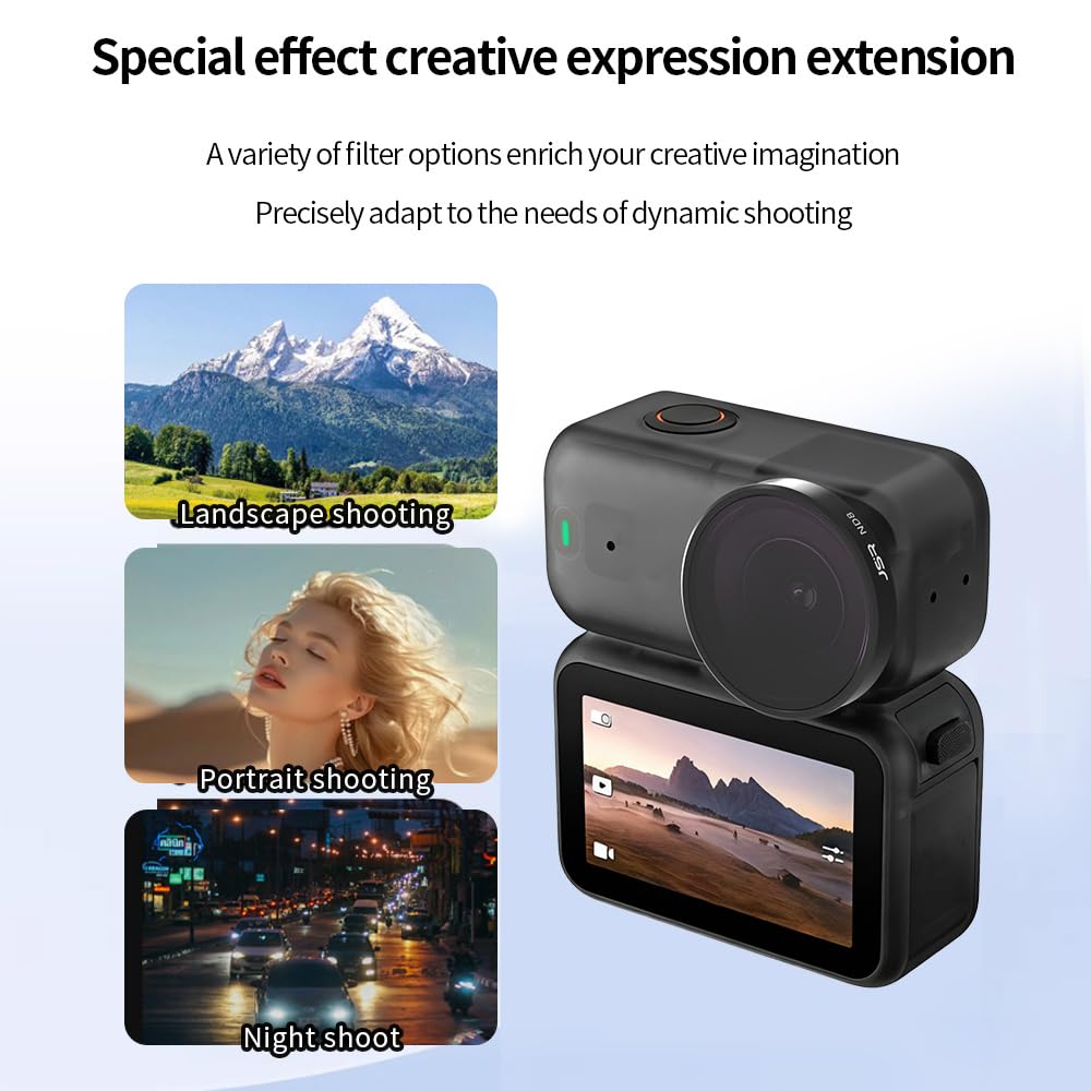 Filtr obiektywu aparatu HD ze szkła optycznego do Dji Osmo Nano UV CPL polaryzacyjny ochronny ND8 ND16 ND32 ND64 PL akcesoria do filtra kamery nocnej (8 w 1 (UV CPL STAR NIGHT ND8/16/32/64))