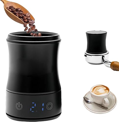 Miniatura 1 de Báscula de café digital con taza dosificadora 2 en 1, escala de café recargable USB-C de precisión de 0.00 oz, resistente al agua, IPX4, multiusos