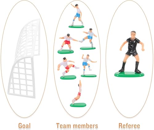 Miniatura 4 de YARNOW 16pcs Fútbol Feliz Cumpleaños Jugador de Fútbol Deportes Fútbol
