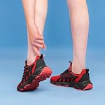 Vibdiv Sneakers Hommes Chaussures de marche Courir Randonnée Fitness Training Gym Rubber élégant