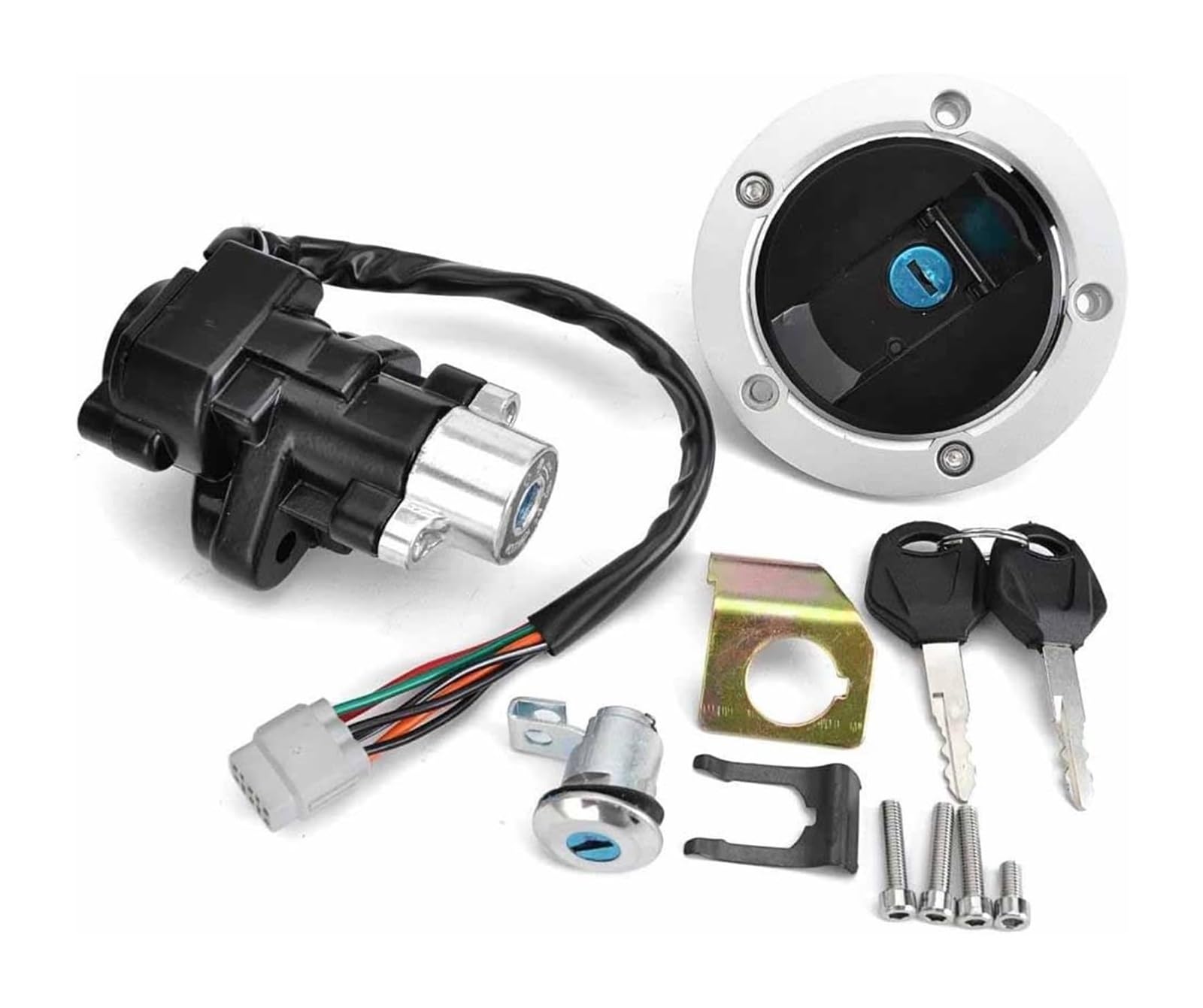 Cerradura De Encendido para Suzuki para GSF1250S para Bandit S 2007-2011 37000-49821 Accesorios Interruptor Arranque Juego Bloqueo Combustible Encendido Motocicleta