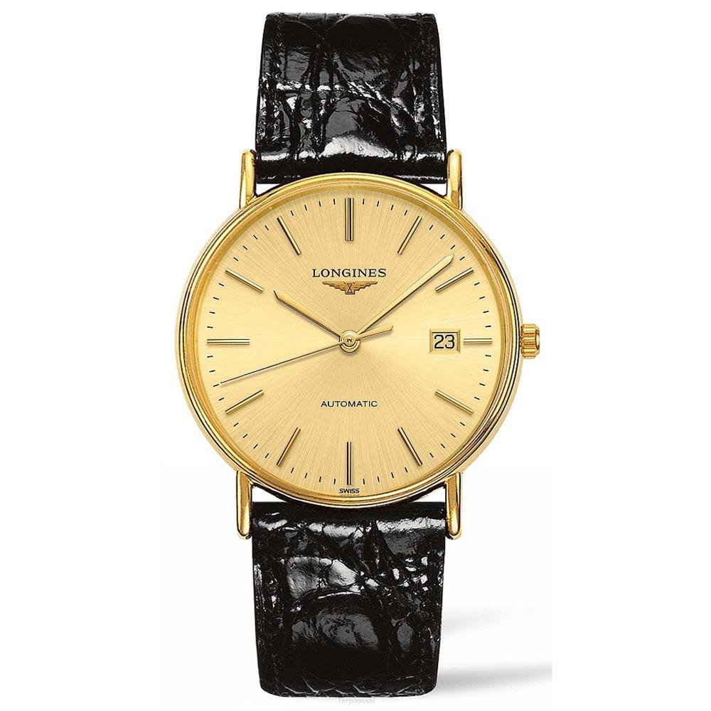 Longines Presence Leather Automatic Mens Watch L49212322