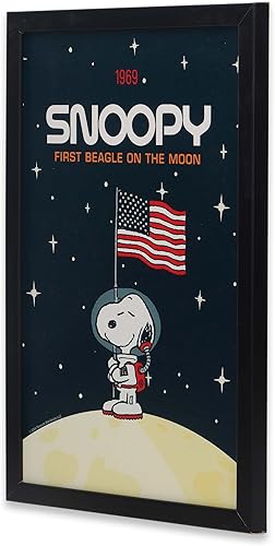 Miniatura 8 de Peanuts Snoopy Have Yourself A Merry Little Christmas - Decoración de pared de madera enmarcada - Bonita decoración navideña de Snoopy para el hogar