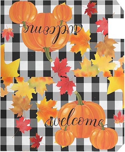 Miniatura 63 de Wamika - Fundas para buzones de calabaza, tamaño estándar, diseño de búho fantasma, murciélago, castillo, boo, color morado, 21 x 18 pulgadas Multi13