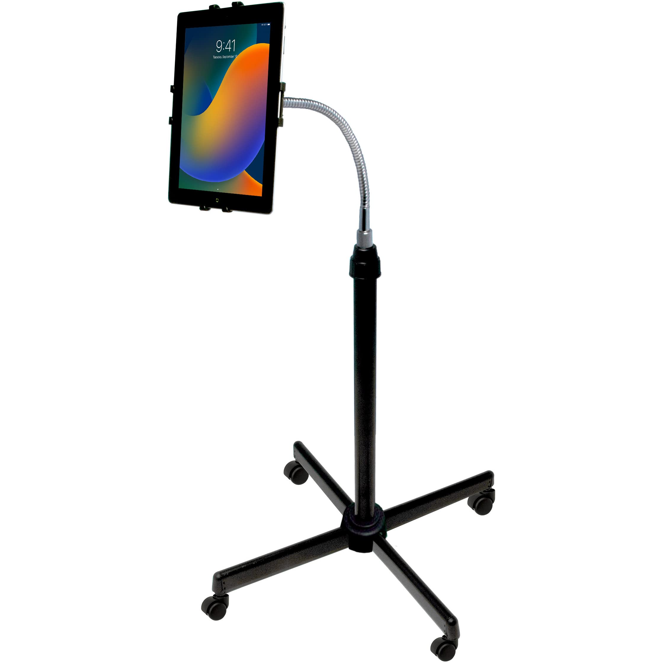 CTA Digital Universal Height-Adjustable Gooseneck Floor Stand for Tablets (PAD-UAFS) (B00HFRYA7U) Amazon Price History, Amazon Price Tracker
