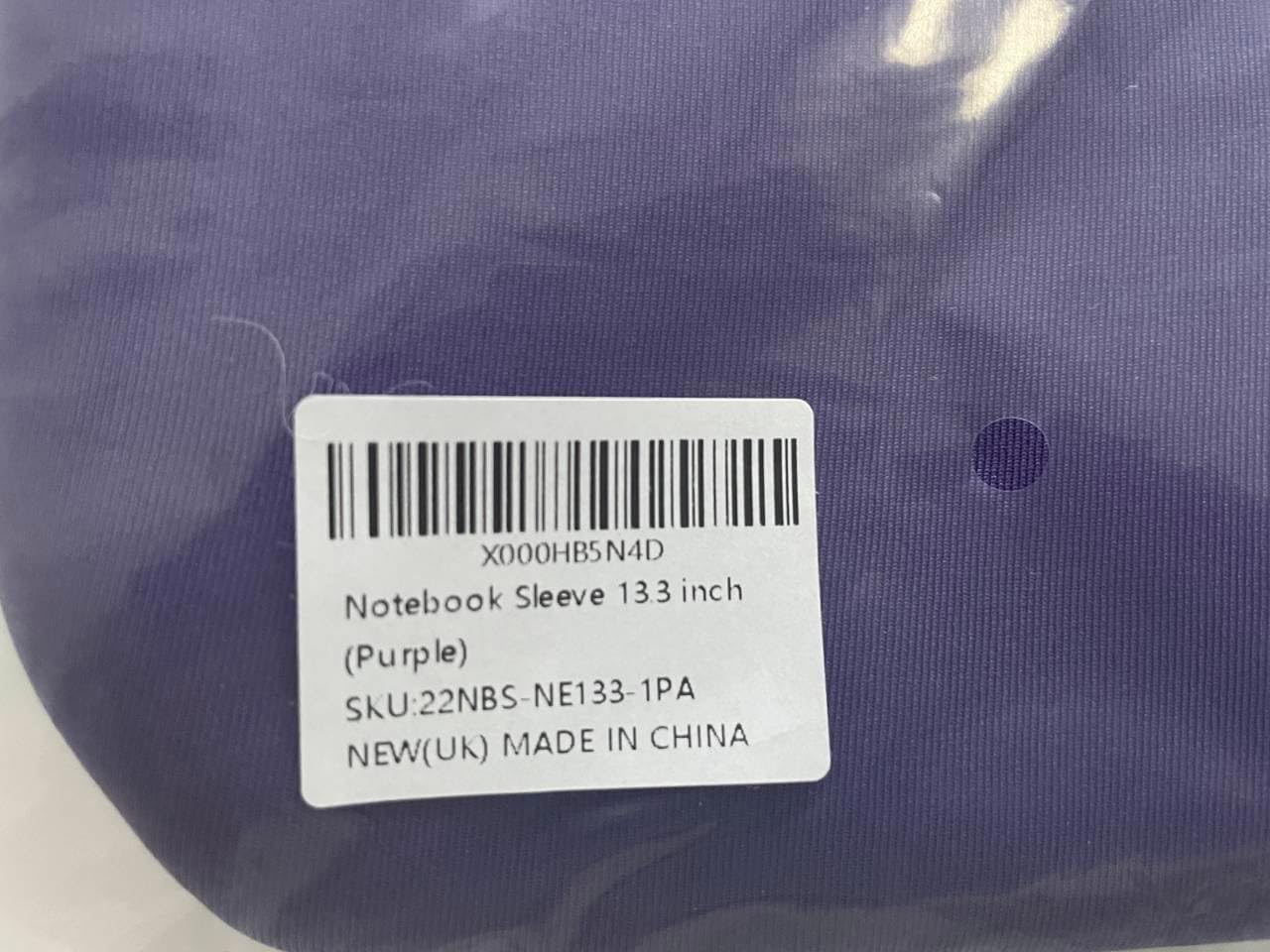 Arvok 13 13.3 14 Inch Laptop Sleeve Case for MacBook Pro/MacBook Air 13-14 inch, Water-Resistant Notebook Chromebook Computer Pouch, Carrying Bag Cover for HP/Dell/Lenovo/Asus/Acer, Purple 13.3 inch Purple image 10 of 12 B01C8H20OG