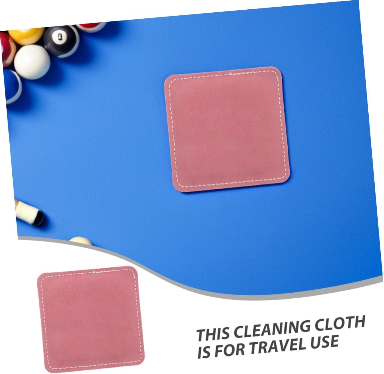 2pcs Pool Cue Cleaner Polishing Cloth Soft Microfiber Billiard Cue Shaft Maintenance Tool for Snooker and Pool Stick Cleaning Accessories