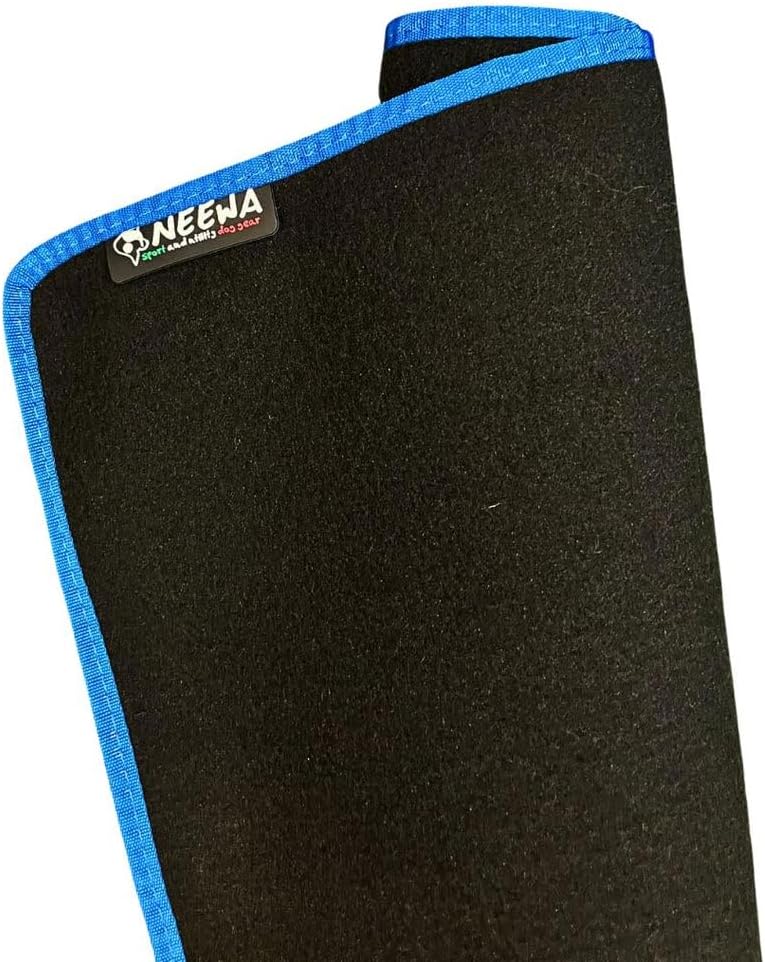 Neewa Ultimate Waterproof Dog Mat (Large, Blue): Dog Bowl Mat, Dog Crate Pad, Large Dog Food Mat for Mess-Free Mealtime - Non-Slip, Absorbent