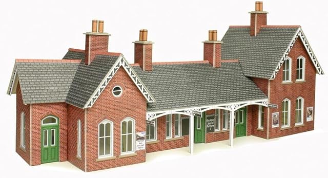 Metcalfe Oo Gauge Country Station Cardboard Kit