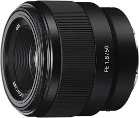 Sony - Lente padrão FE 50 mm F1.8 (SEL50F18F), preta