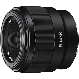 Sony - FE 50mm F1.8 Standard Lens (SEL50F18F), Black