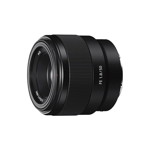 Immagine del prodotto Sony Obiettivo standard SEL-50F18F (lunghezza focale fissa, 50mm, F1.8, Full Frame, adatto per serie A7, A6000, A5100, A5000 e Nex, E-Mount) Nero
