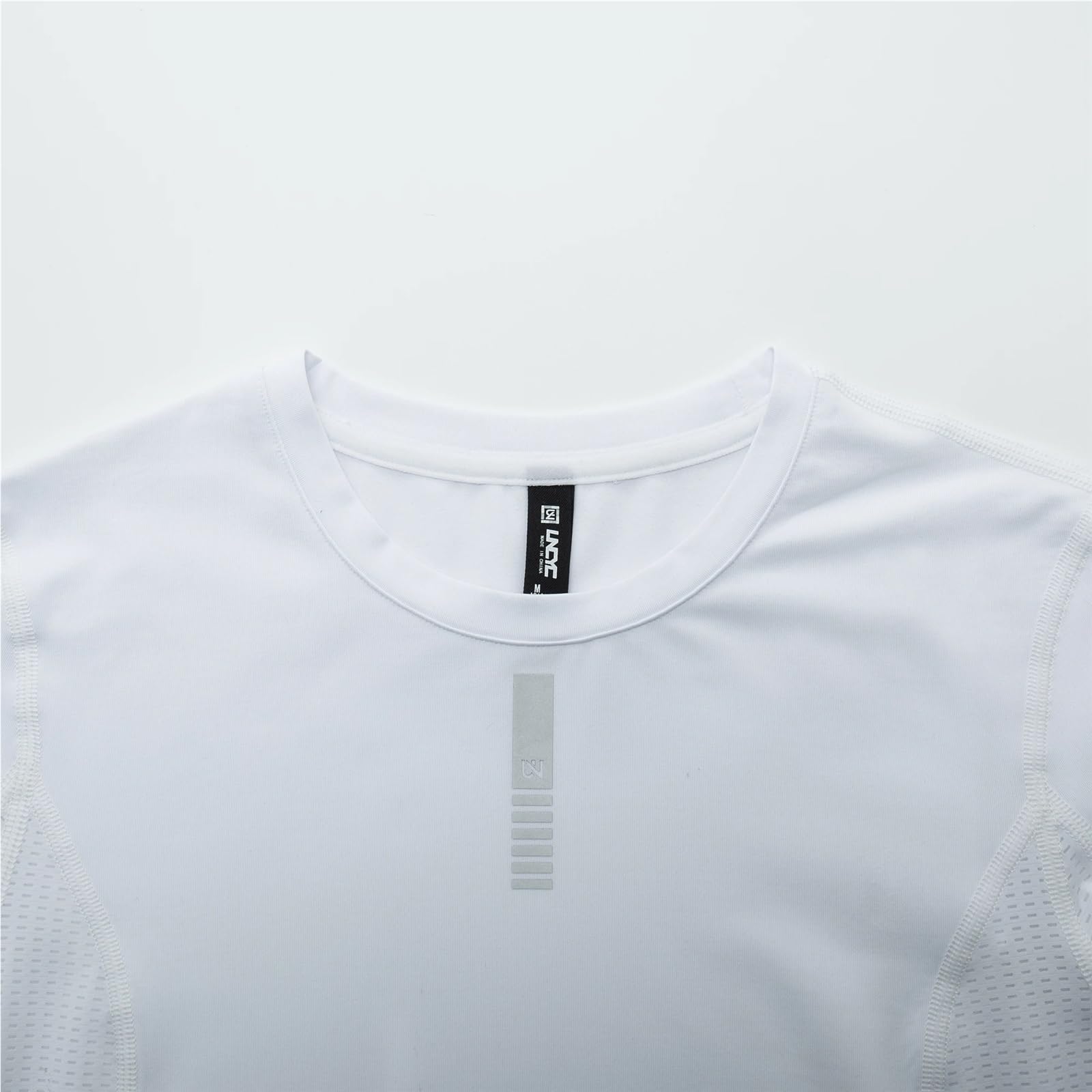 Maglia Termica da Ciclismo Intimo Termico da Bici Corsa Nero Bianco, Intimo Bicicletta, Abbigliamento Sportivo