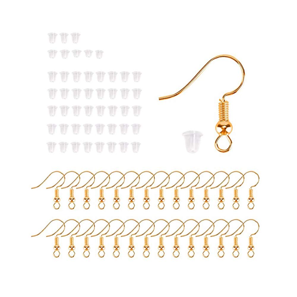 Ohrringhaken Achen Set, 100 Stück 925 Sterling Sil Produktbild-Vorschau 7