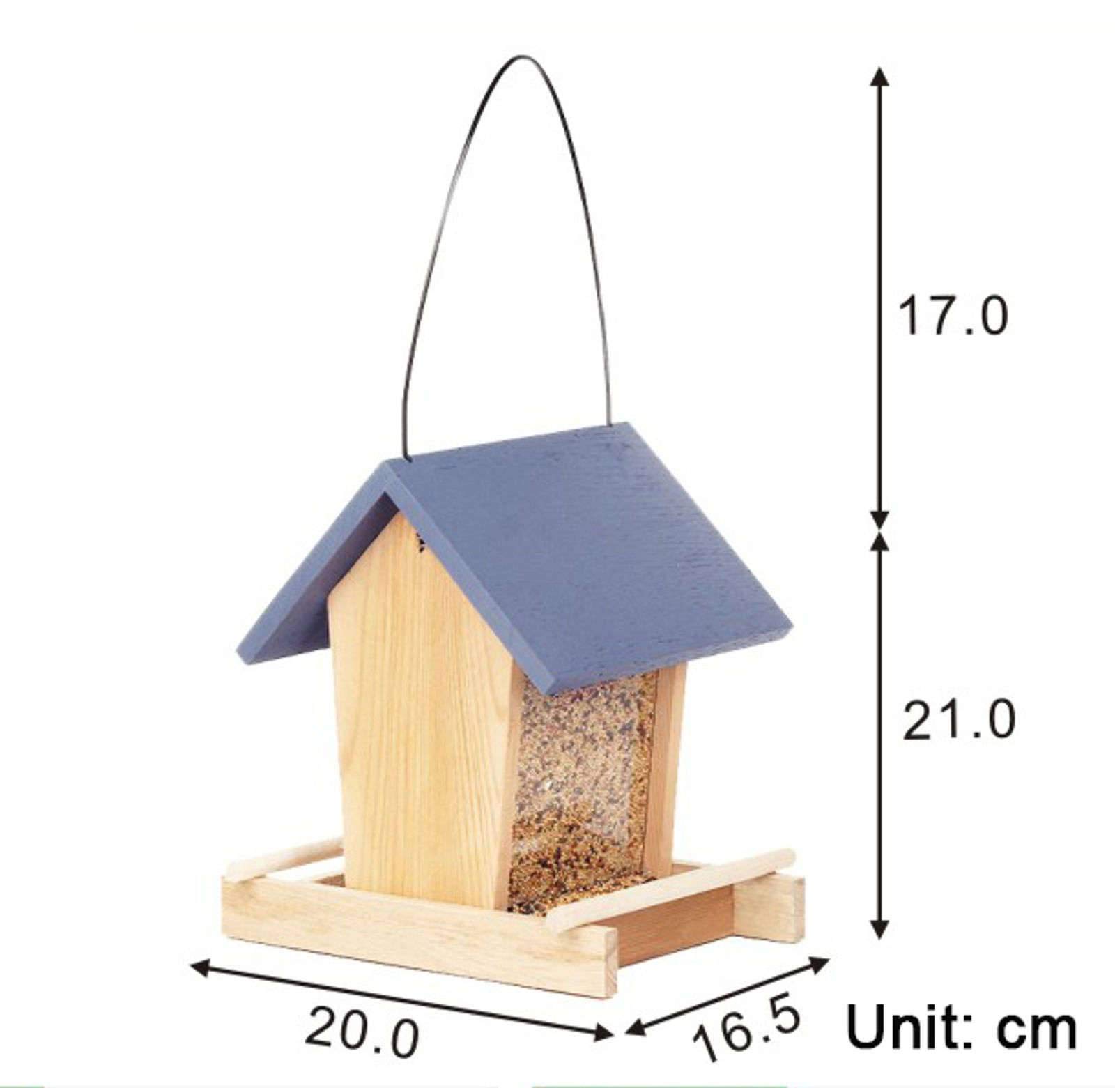 Vogelfutterstation Mit Auffangschale, 53 Cm Durchmesser – Kunststoff, Schwarz, Für Futterspender Bis 2,5 Cm