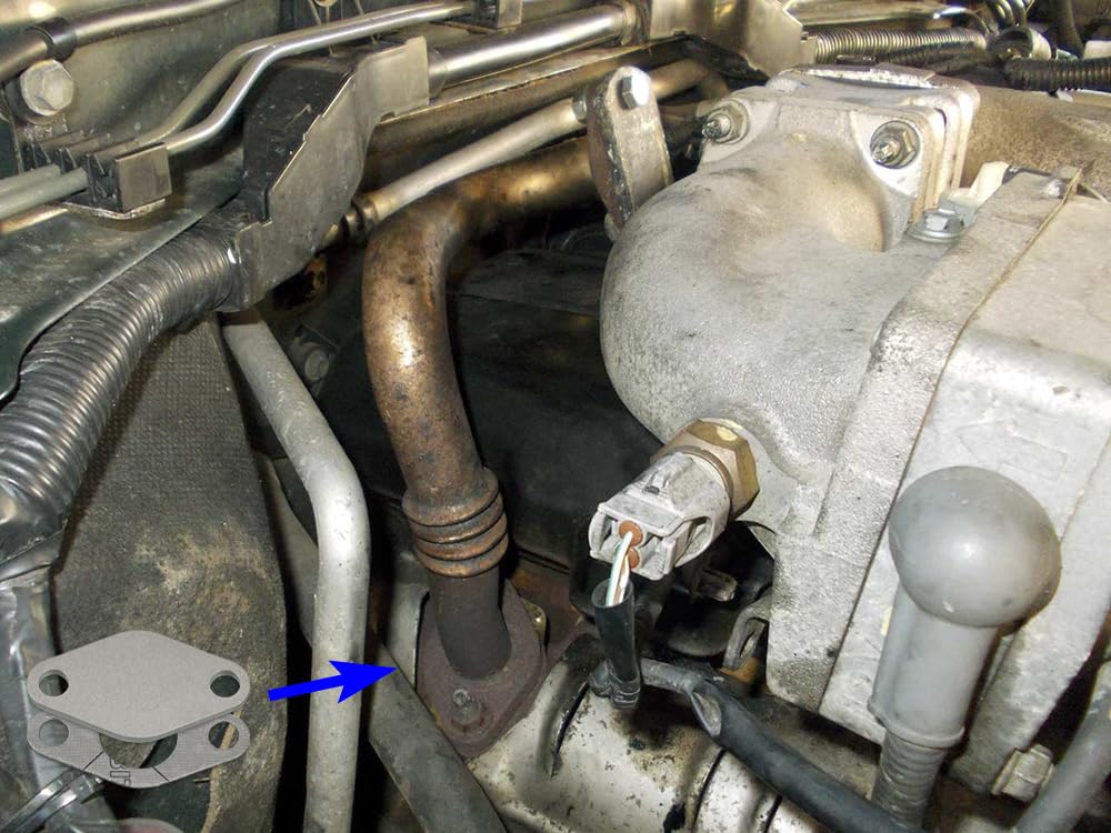 AGR Kit de retrait de tuyau de rechange pour Toyota Land Cruizer 100 4.2 TD HDJ100 1HD-FTE