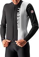 Vista 4 de CASTELLI Traguardo Jersey FZ, Negro claro/blanco, XXL