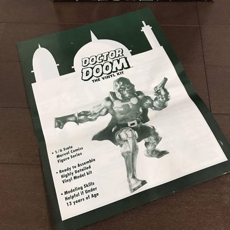 Amazon.co.jp: 1991年製ビンテージ doctor doom Dr ドゥーム ドクター