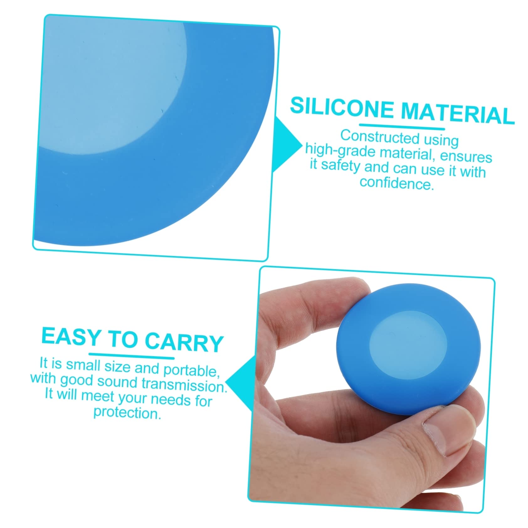 Cabilock 10 Juegos Cubierta De Silicona Estetoscopio De Protector Accesorios Estetoscopios Resistente Salud 10 Piezas X 10