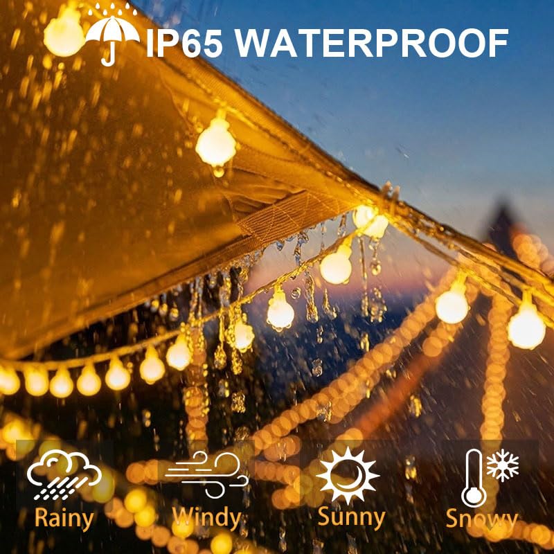 Catena Luminosa LED 20M 150LED - 8 Modalità, IP45, Per Esterni, Natale E Feste - Foto 3