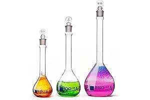Premium Volumetric Flask Set for Precise Measurements