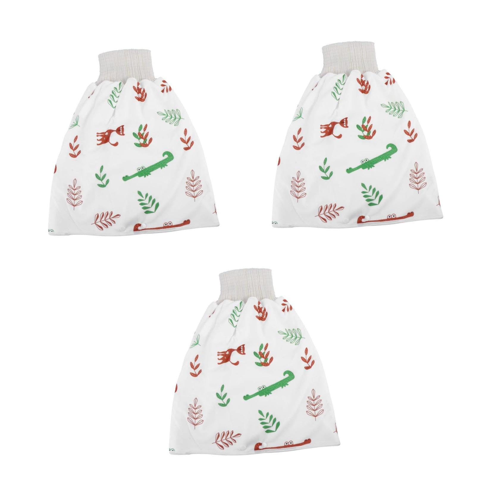 ifundom 3 Pièces Couche Jupe Couche Lavable ES pour bébé ES réutilisables ES en Tissu ES pour Nouveau-nés e pour bébé Pantalon à ES Taille Haute Mignonne