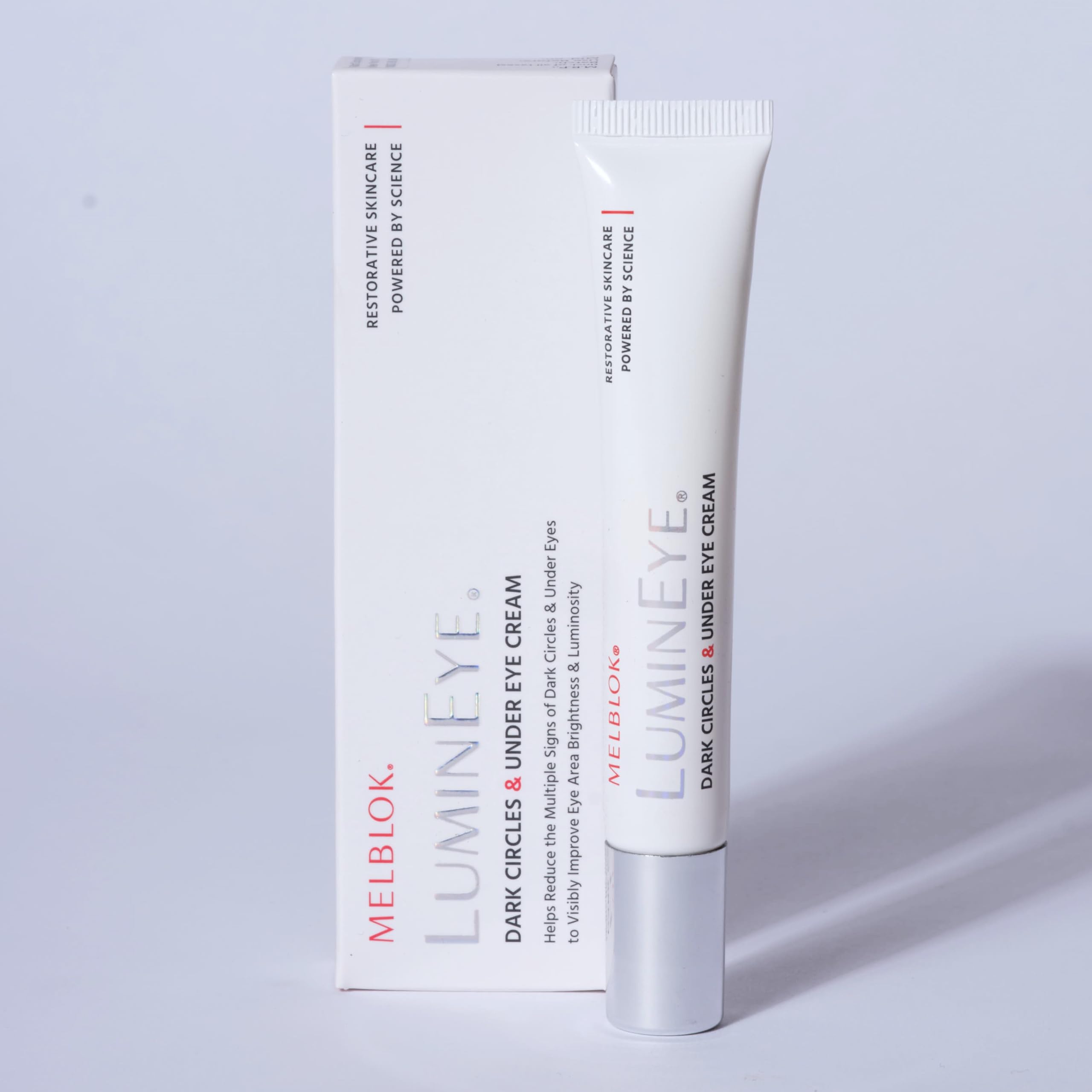 Melblok LuminEye Dark Circles & Under Eye Cream | Eye Cream for Dark Circles, Puffiness, Fine Lines & Tired Eyes with Niacinamide, Hyaluronic Acid & Peptides — Amazon image 2