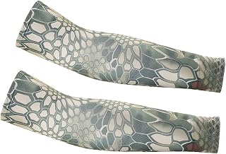 3 Pairs UV Cooling Arm Sleeves for Men Women Sun Protection Elastic Breathable Sleeve for Cycling Golf Cycling Basketball Hiking