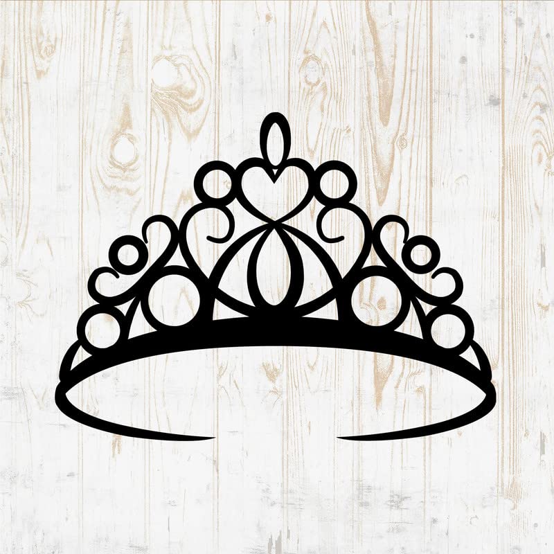 Amazon.com: Tiara Decals Peel and Stick - Wall Vinyl Decals