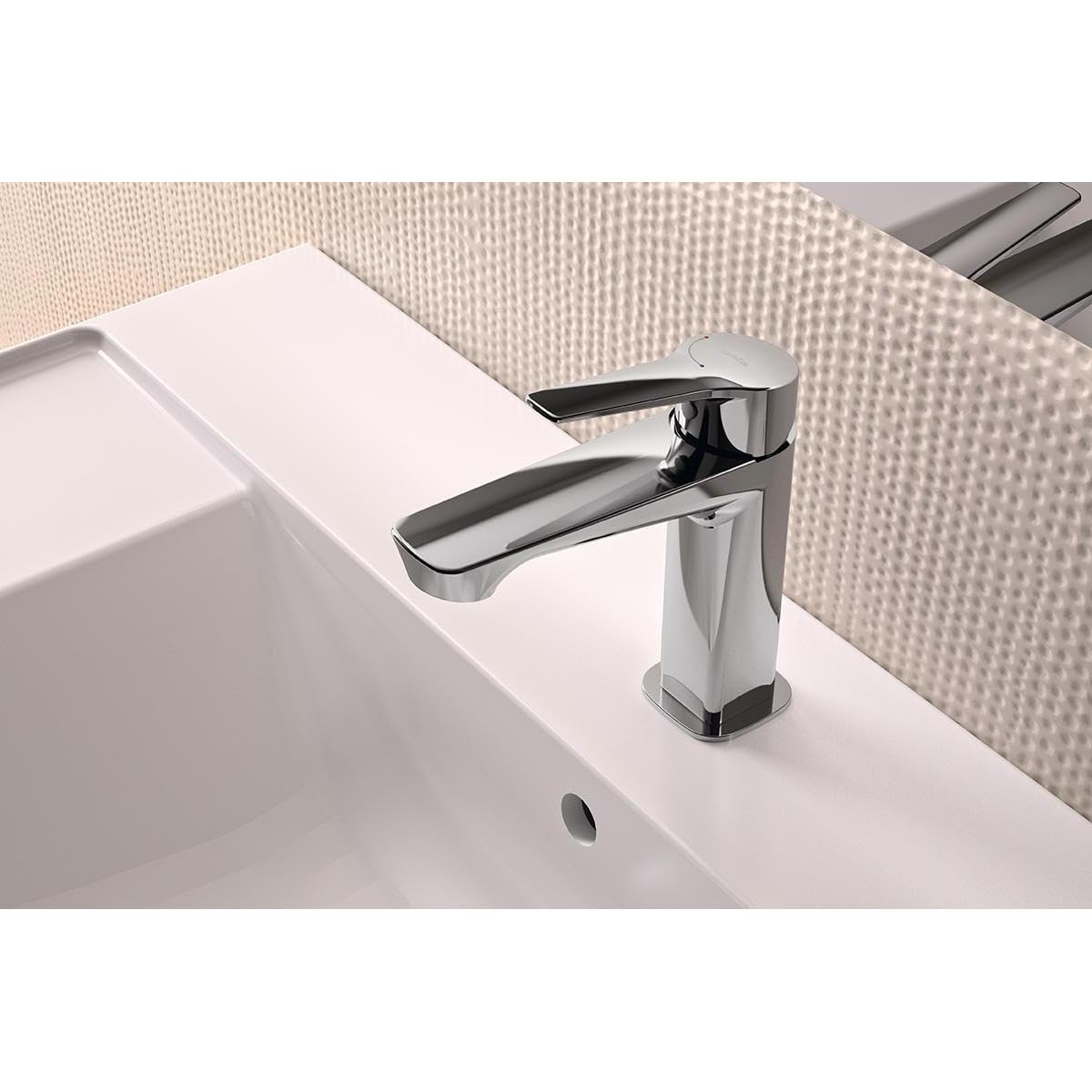 Gala Sía - Grifo para Lavabo, Monomando, Apertura en Frío, Limitador de Caudal a 5 litros por minuto, con Tecnología G Last, Ahorra Agua, en Acabado Cromado Brillante - Garantía de 5 Años
