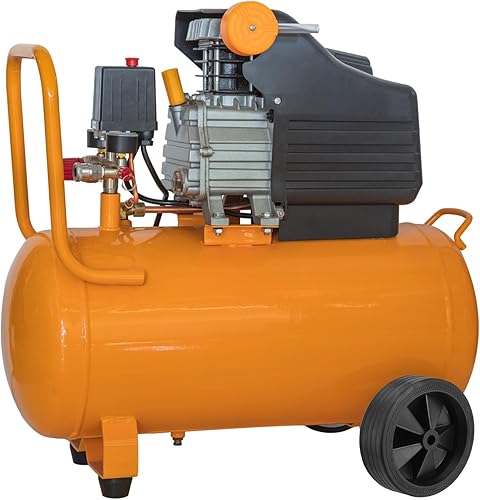 Miniatura 6 de PATIKIL Ruedas de compresor de aire de 5.8 pulgadas, pieza de repuesto universal de rueda de compresor de aire con tornillo y tuerca con orificio de