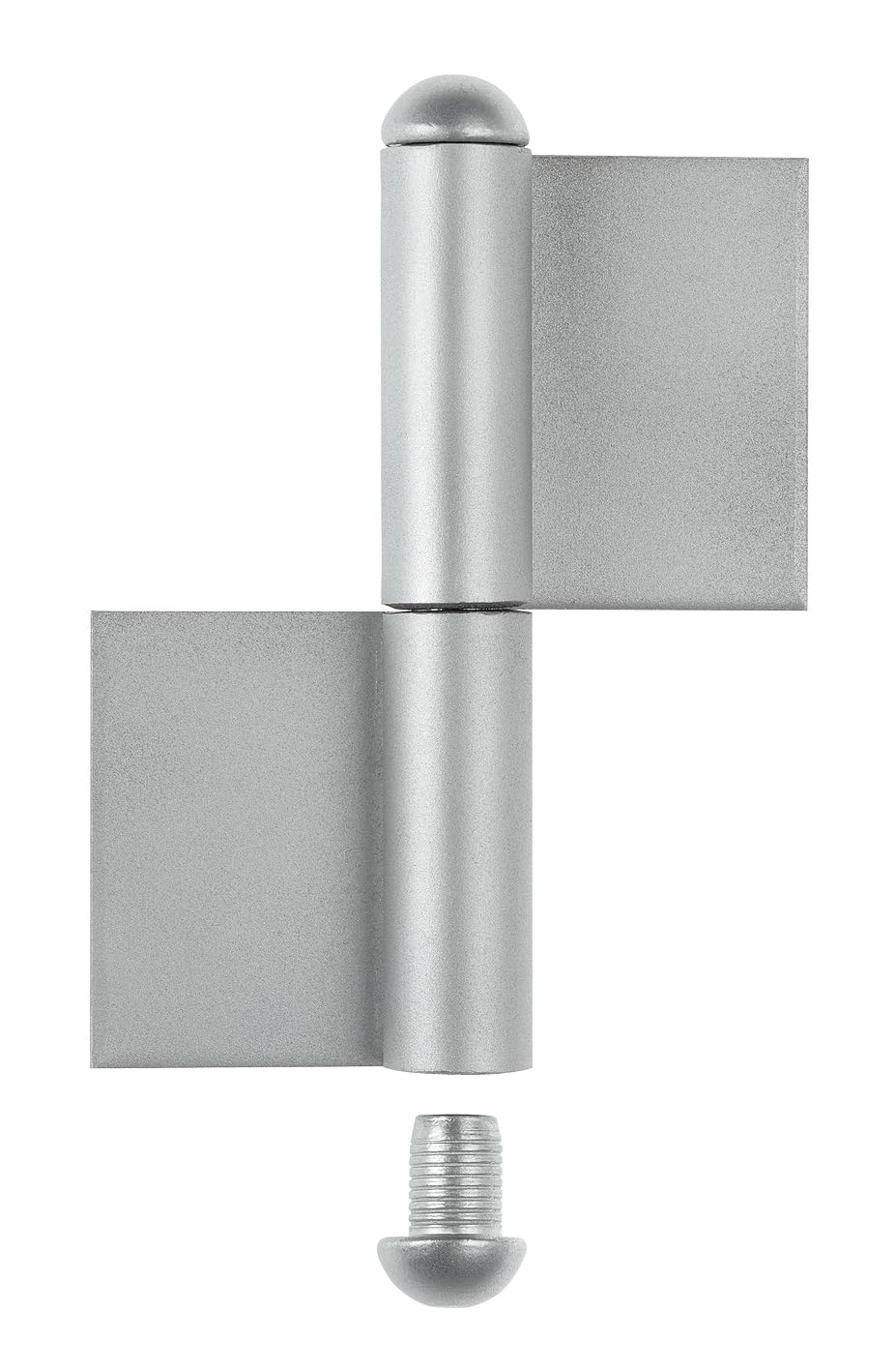Alberts 866891 Paumelle longue à souder | Type KO4 | acier inoxydable | hauteur 100 mm | diamètre Ø 9 mm | kit de 10