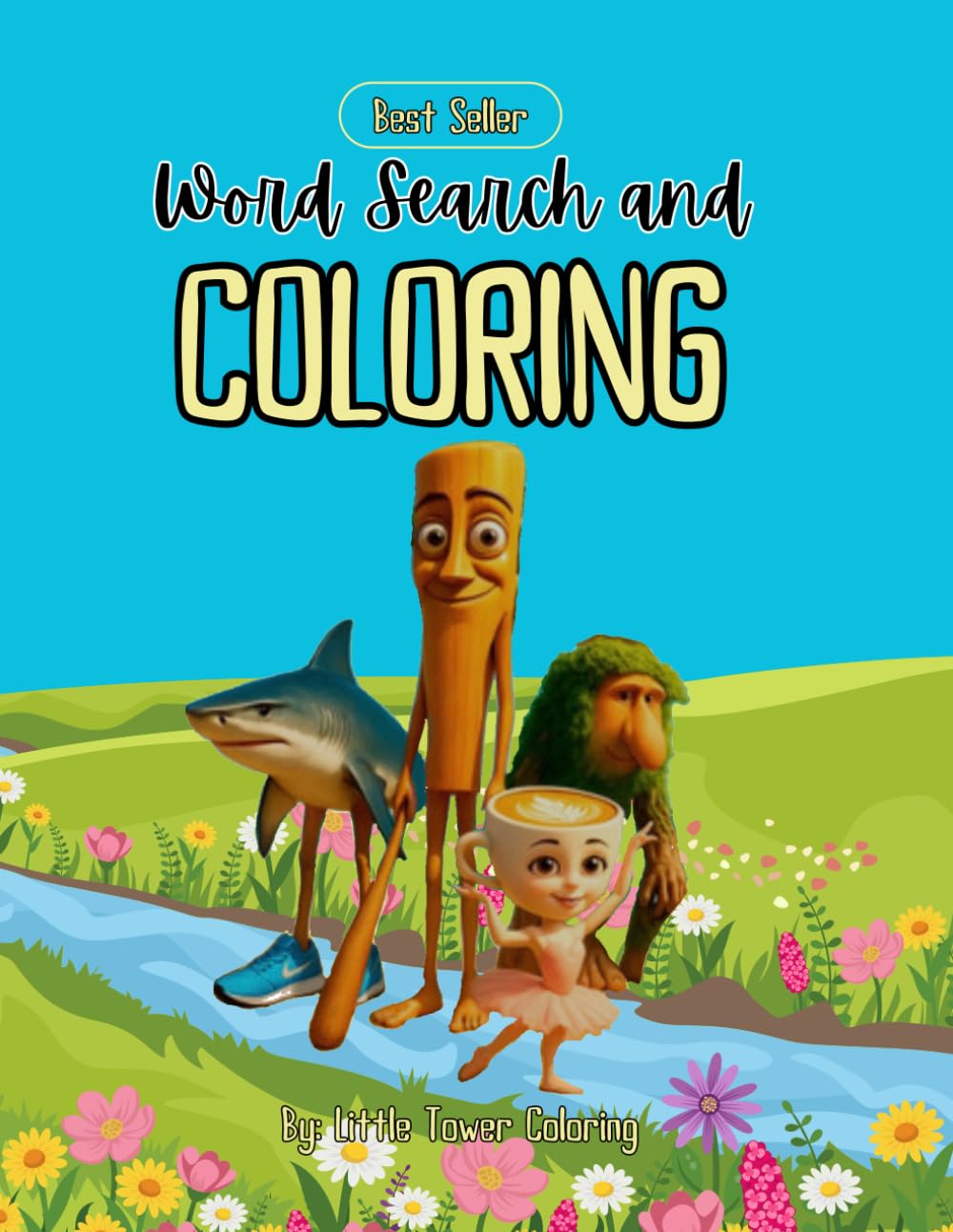 Italian Brain Rot Word Search and Coloring