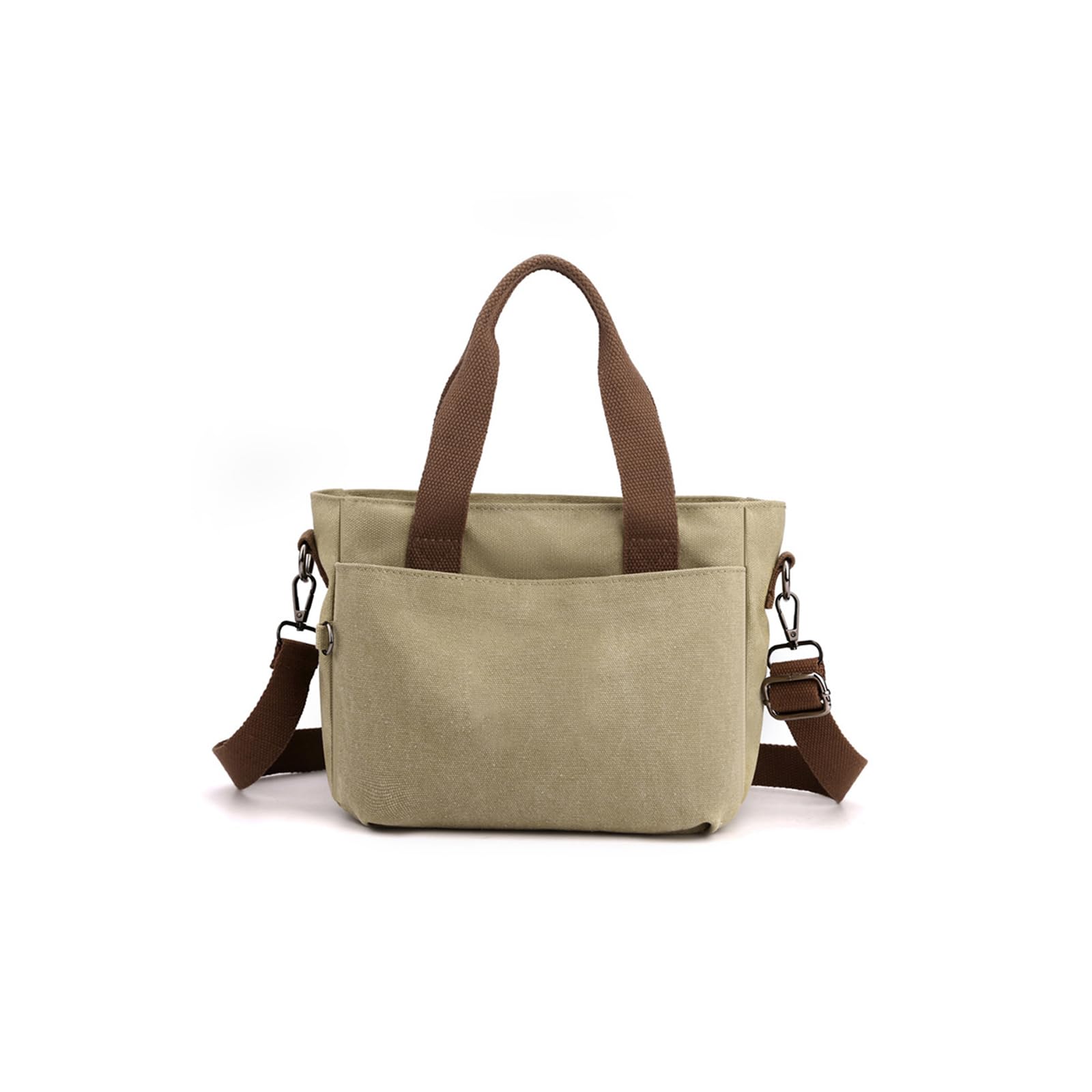 CORIOS Canvas Tote Handbag for Women - Casual Shoulder Bag with Multiple Pockets