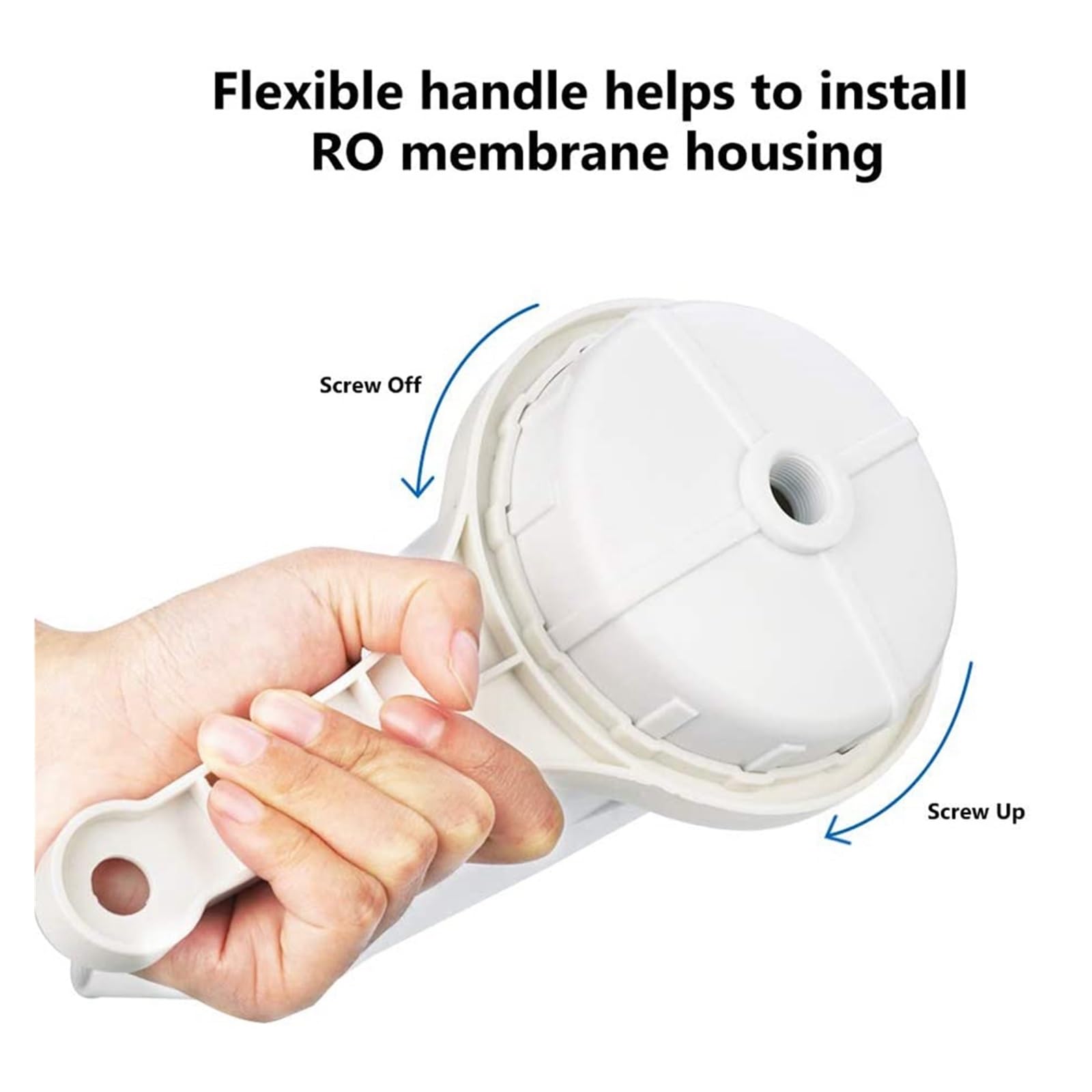 sistema de filtro de agua, Membrana de ósmosis inversa RO 400 GPD, accesorios conexión rápida 1/4 pulgadas, for filtro agua potable debajo del fregadero