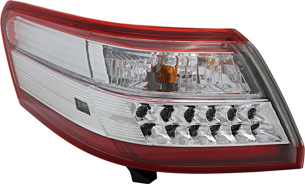 Compatible with Toyota Camry Hybrid Tail Light Lamp 2010 2011 USA Built Driver Left Side