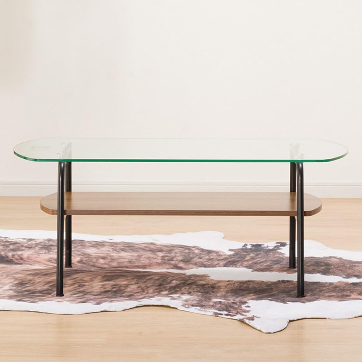 Amazon.co.jp: ニトリ センターテーブル Nシスコ9545TP ミドルブラウン