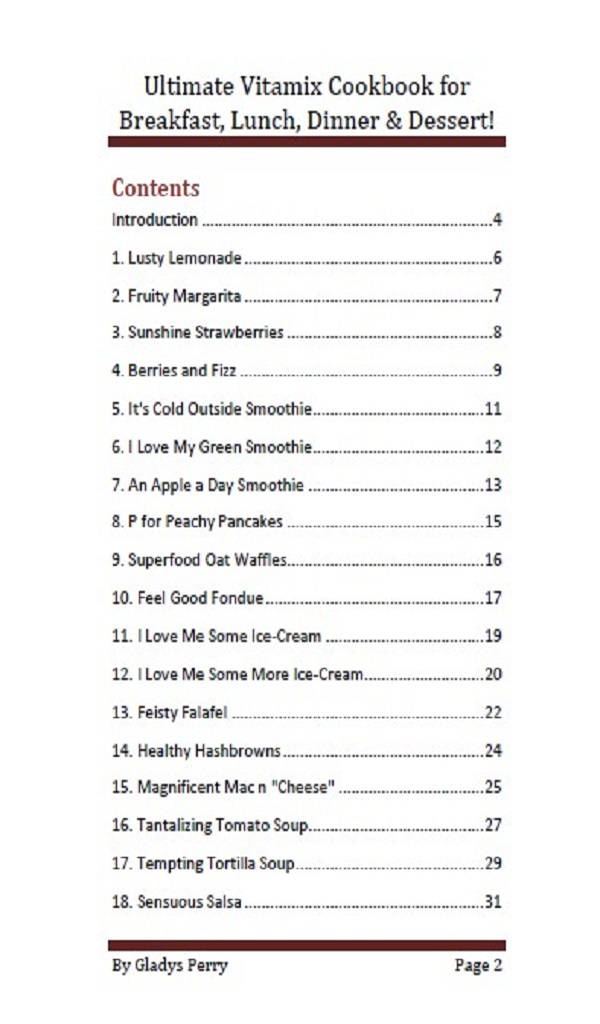 Vitamix Recipe Book Ultimate Vitamix Cookbook for Breakfast, Lunch